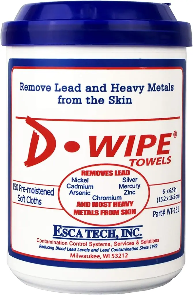 D Wipe Lead-Removing Towels