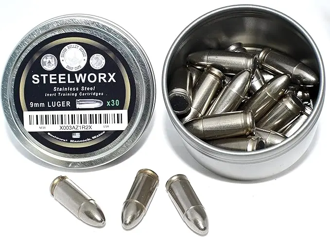Steelworx Stainless Steel Snap Caps